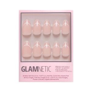 New Glamnetic Heavenly Press-On Nails - Short Almond